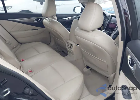 2017 Infiniti Q50 3.0T Premium z USA, uszkodzony, nr VIN JN1EV7AP8HM733934